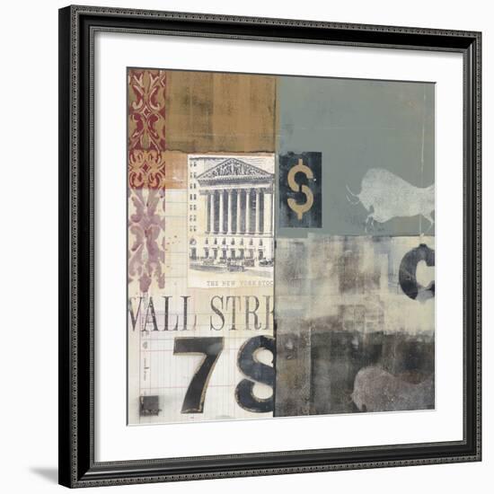 Bull Shares-Alec Parker-Framed Art Print