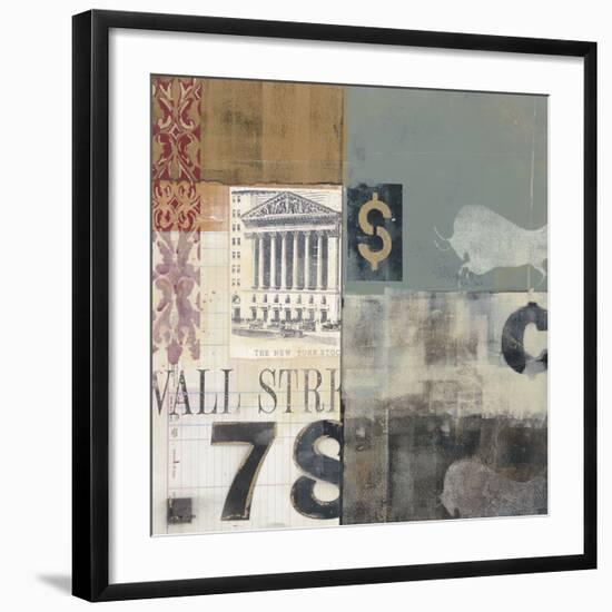 Bull Shares-Alec Parker-Framed Art Print