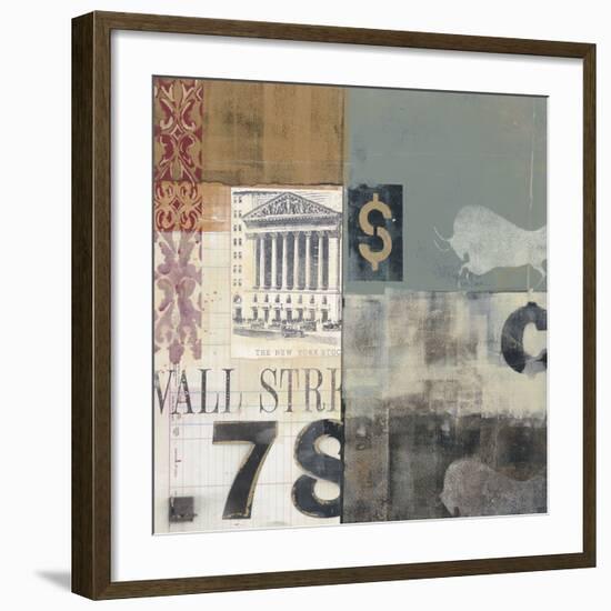 Bull Shares-Alec Parker-Framed Art Print