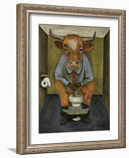 Bull Shitter-Leah Saulnier-Framed Giclee Print