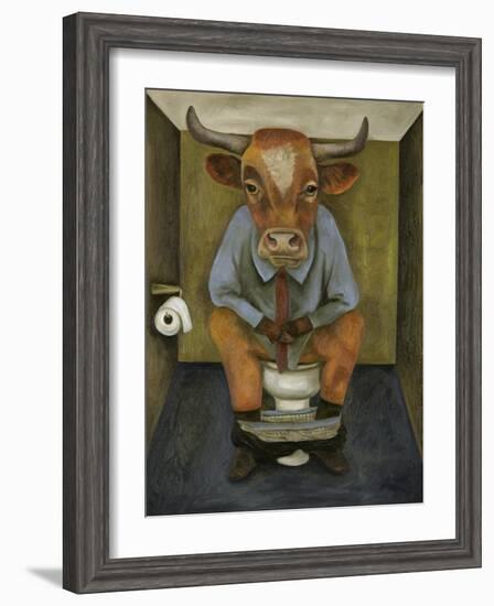 Bull Shitter-Leah Saulnier-Framed Giclee Print