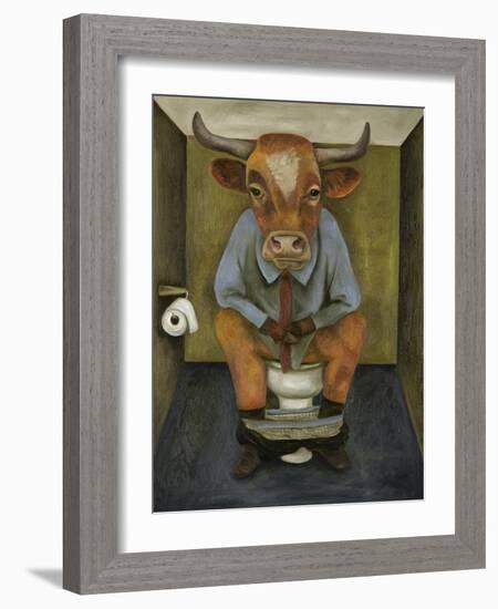 Bull Shitter-Leah Saulnier-Framed Giclee Print