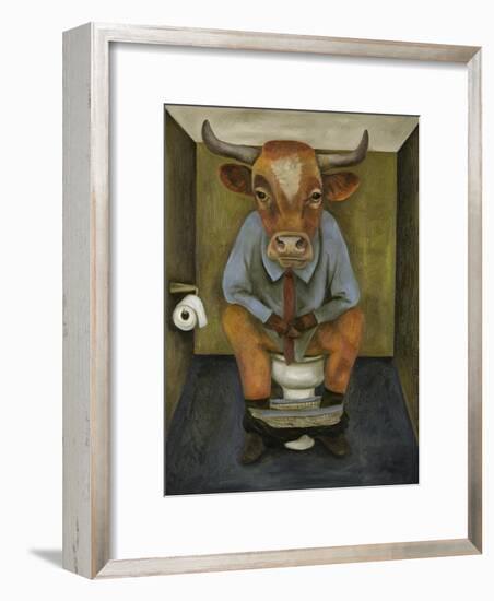 Bull Shitter-Leah Saulnier-Framed Giclee Print