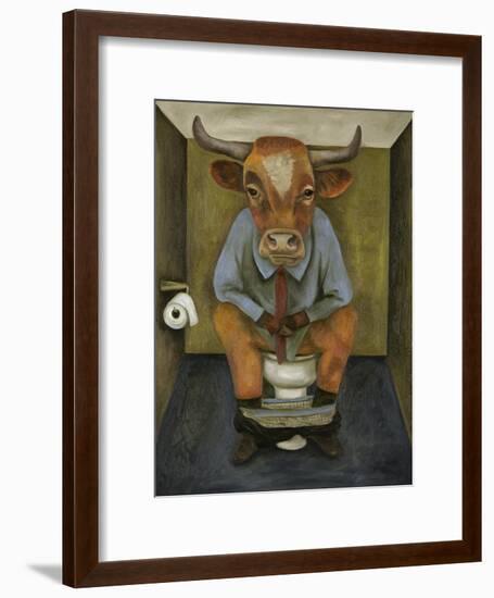 Bull Shitter-Leah Saulnier-Framed Giclee Print