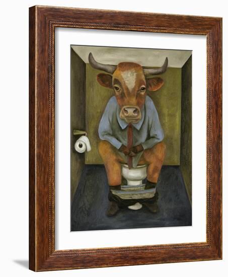 Bull Shitter-Leah Saulnier-Framed Giclee Print