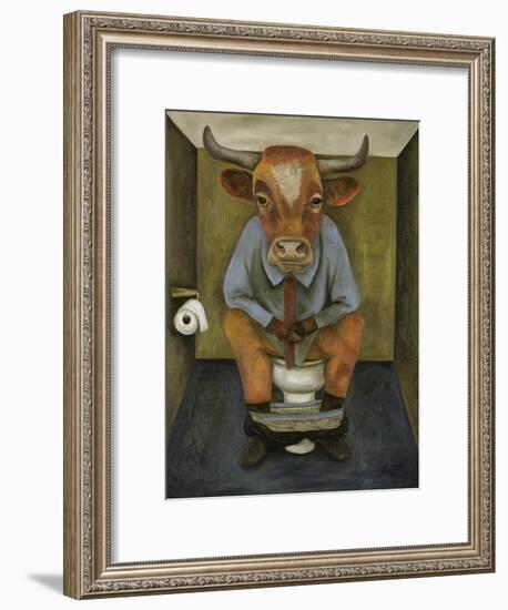 Bull Shitter-Leah Saulnier-Framed Giclee Print