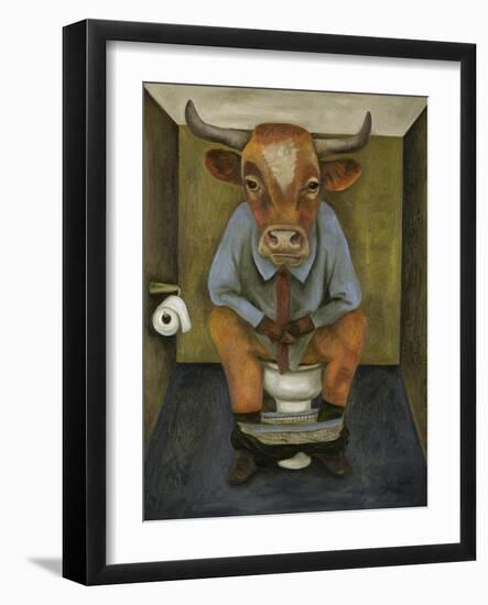 Bull Shitter-Leah Saulnier-Framed Giclee Print