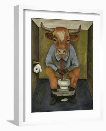 Bull Shitter-Leah Saulnier-Framed Giclee Print