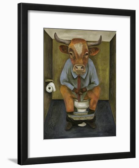 Bull Shitter-Leah Saulnier-Framed Giclee Print