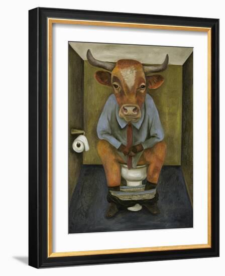 Bull Shitter-Leah Saulnier-Framed Giclee Print