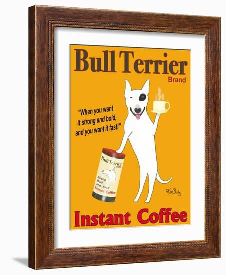 Bull Terrier Brand-Ken Bailey-Framed Premium Giclee Print