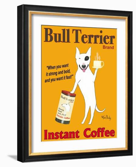 Bull Terrier Brand-Ken Bailey-Framed Premium Giclee Print