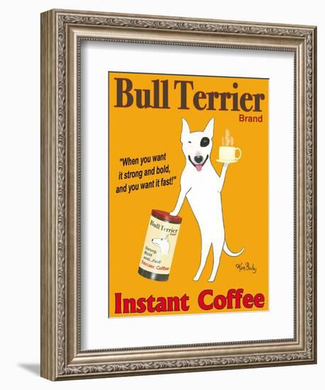 Bull Terrier Brand-Ken Bailey-Framed Giclee Print