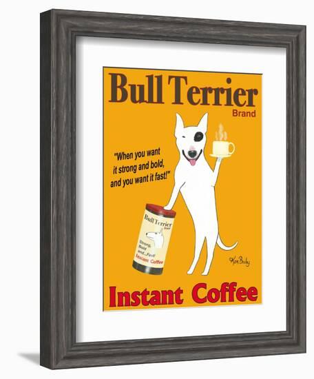 Bull Terrier Brand-Ken Bailey-Framed Giclee Print