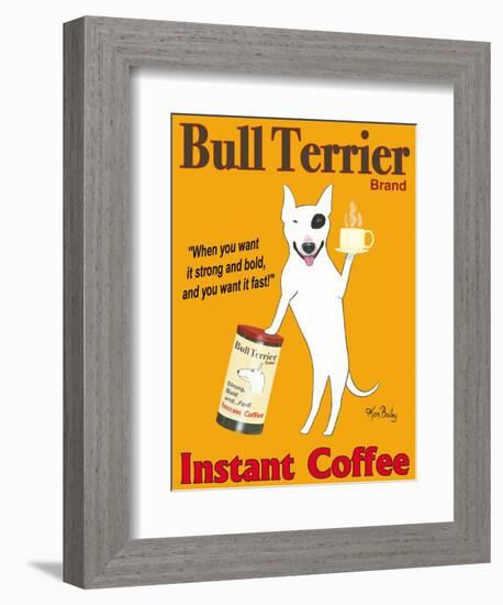 Bull Terrier Brand-Ken Bailey-Framed Giclee Print