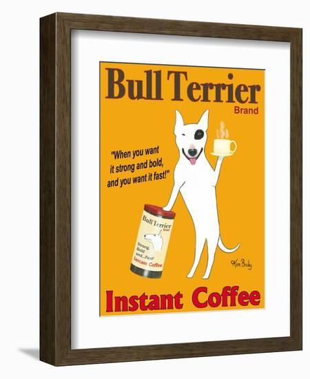 Bull Terrier Brand-Ken Bailey-Framed Giclee Print