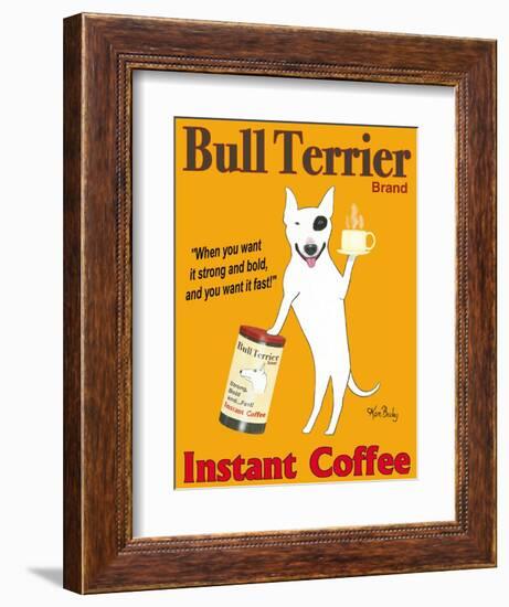 Bull Terrier Brand-Ken Bailey-Framed Giclee Print