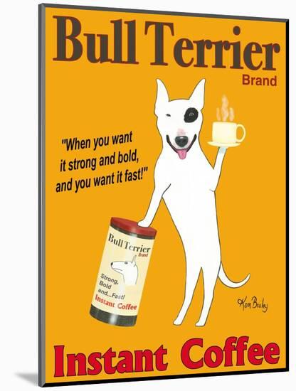 Bull Terrier Brand-Ken Bailey-Mounted Giclee Print
