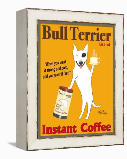Bull Terrier Brand-Ken Bailey-Framed Premier Image Canvas