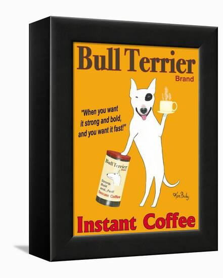 Bull Terrier Brand-Ken Bailey-Framed Premier Image Canvas