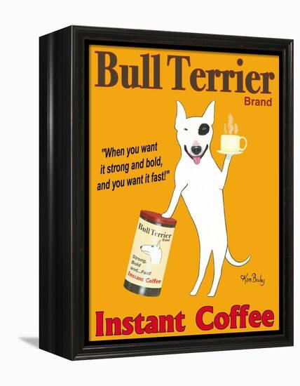 Bull Terrier Brand-Ken Bailey-Framed Premier Image Canvas