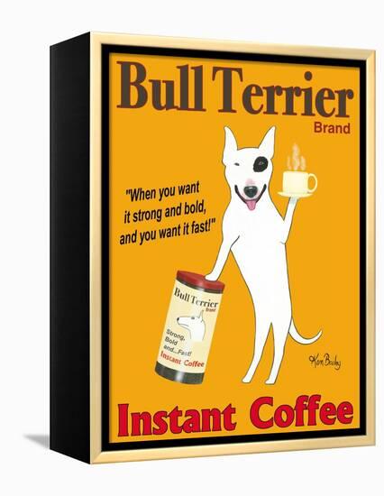 Bull Terrier Brand-Ken Bailey-Framed Premier Image Canvas