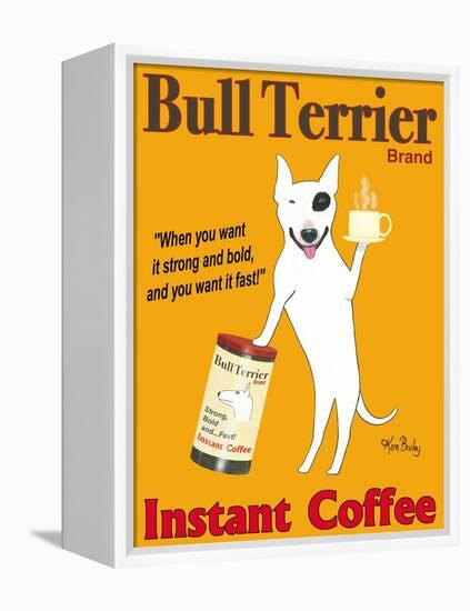 Bull Terrier Brand-Ken Bailey-Framed Premier Image Canvas