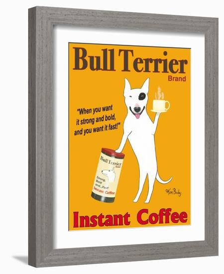 Bull Terrier Brand-Ken Bailey-Framed Giclee Print