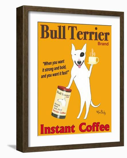 Bull Terrier Brand-Ken Bailey-Framed Giclee Print