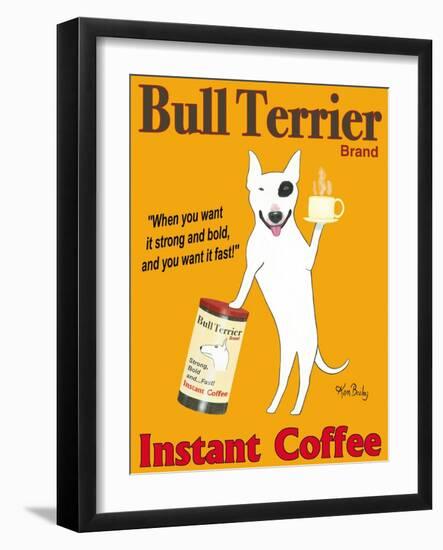 Bull Terrier Brand-Ken Bailey-Framed Giclee Print