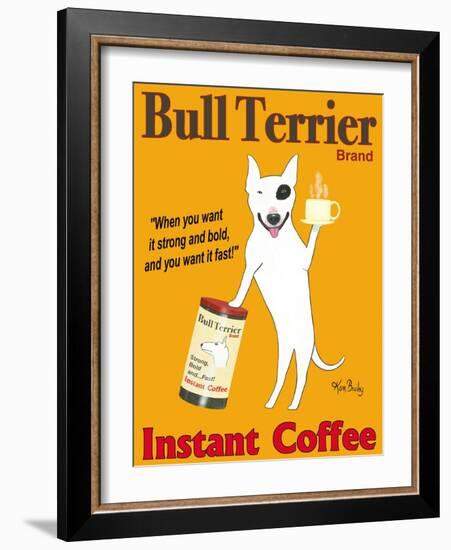 Bull Terrier Brand-Ken Bailey-Framed Giclee Print