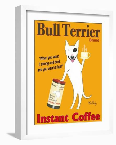 Bull Terrier Brand-Ken Bailey-Framed Giclee Print