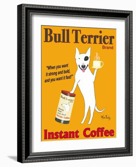 Bull Terrier Brand-Ken Bailey-Framed Giclee Print