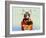 Bull Terrier Brown Oxide LX-Fernando Palma-Framed Giclee Print