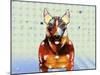 Bull Terrier Brown Oxide LX-Fernando Palma-Mounted Giclee Print