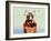 Bull Terrier Brown Oxide LX-Fernando Palma-Framed Giclee Print