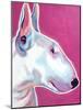 Bull Terrier - Bubble Gum-Dawgart-Mounted Premium Giclee Print