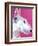 Bull Terrier - Bubble Gum-Dawgart-Framed Giclee Print