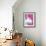 Bull Terrier - Bubble Gum-Dawgart-Framed Giclee Print displayed on a wall