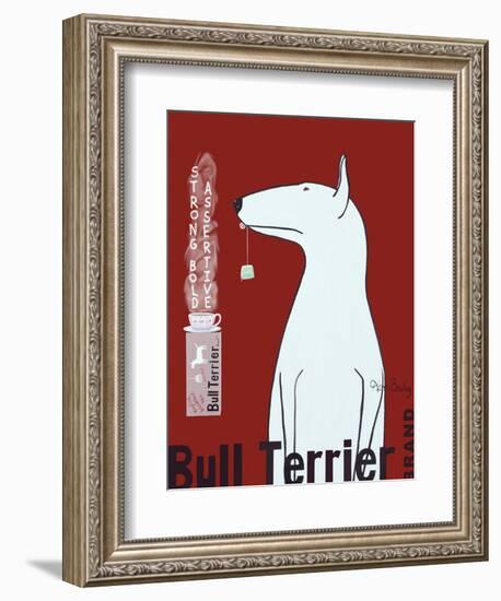 Bull Terrier Tea-Ken Bailey-Framed Premium Giclee Print