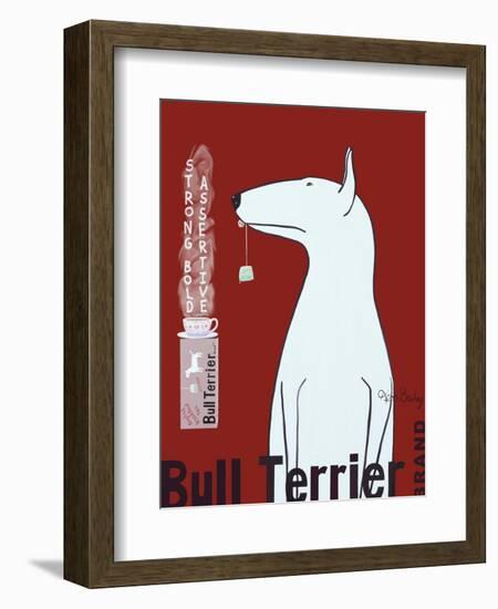 Bull Terrier Tea-Ken Bailey-Framed Premium Giclee Print