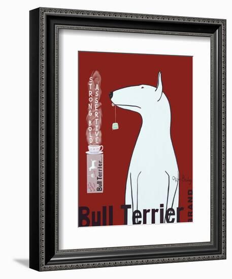 Bull Terrier Tea-Ken Bailey-Framed Premium Giclee Print