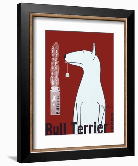 Bull Terrier Tea-Ken Bailey-Framed Giclee Print