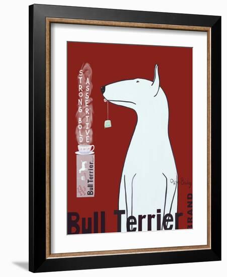 Bull Terrier Tea-Ken Bailey-Framed Giclee Print