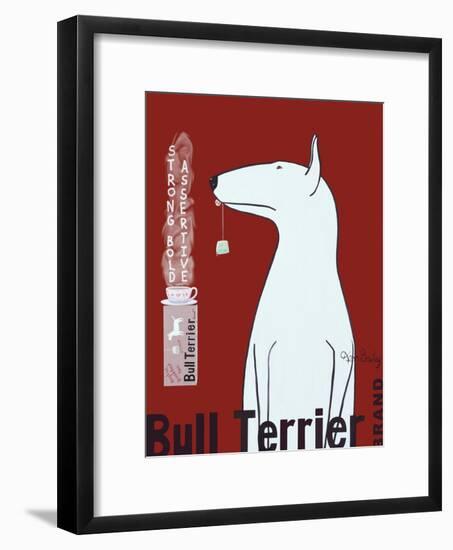 Bull Terrier Tea-Ken Bailey-Framed Premium Giclee Print