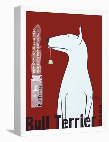 Bull Terrier Tea-Ken Bailey-Framed Premier Image Canvas