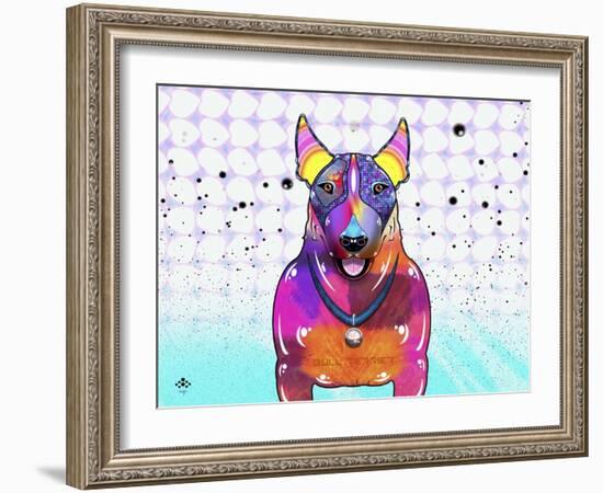 Bull Terrier XI-Fernando Palma-Framed Giclee Print