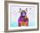 Bull Terrier XI-Fernando Palma-Framed Giclee Print