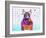 Bull Terrier XI-Fernando Palma-Framed Giclee Print