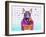 Bull Terrier XI-Fernando Palma-Framed Giclee Print